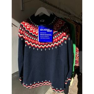 $1000 Junya Watanabe Wool Fair Isle Sweater [New]
